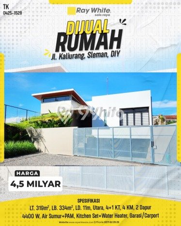 Rumah Berkualitas Kaliurang, Sleman, LT 319m² LB 334m² Rumah Berkualitas Kaliurang, Sleman, LT 319m² LB 334m²