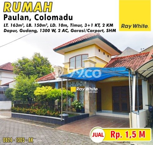 Rumah Modern Minimalis 3 Kamar Siap Huni di Colomadu Rumah Modern Minimalis 3 Kamar Siap Huni di Colomadu