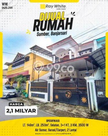 Dijual Rumah 4 Kamar Lokasi Strategis Nyaman dan Strategis di Banjarsari Dijual Rumah 4 Kamar Lokasi Strategis Nyaman dan Strategis di Banjarsari