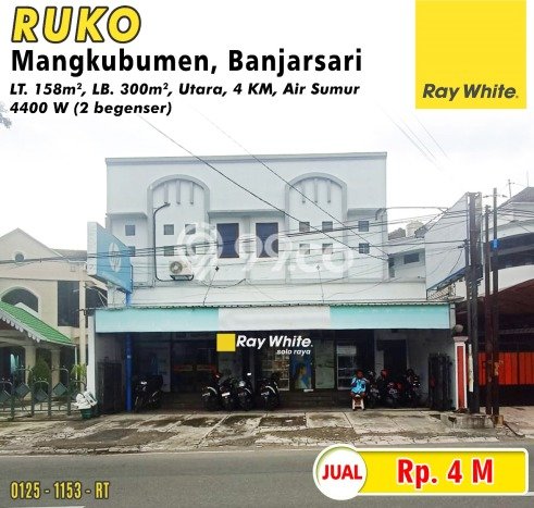 Unit Ruko Dijual di Banjarsari Solo Luas Bangunan 300m2 Unit Ruko Dijual di Banjarsari Solo Luas Bangunan 300m2