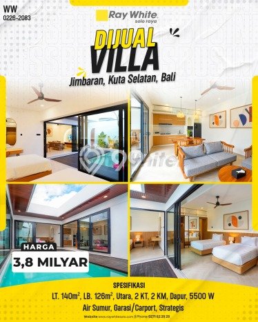DIJUAL! Vila Kawasan , Area 140m2m², Posisi Premium DIJUAL! Vila Kawasan , Area 140m2m², Posisi Premium