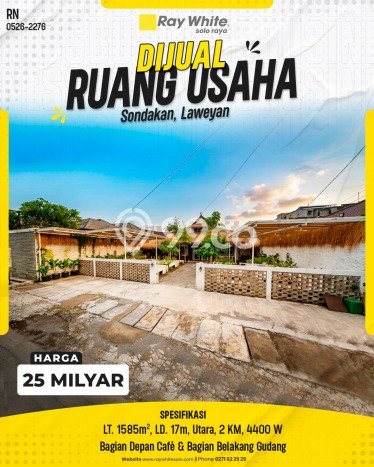 Komersial Dijual Lokasi Stratagis di Sondakan Solo Cocok untuk Bisnis Komersial Dijual Lokasi Stratagis di Sondakan Solo Cocok untuk Bisnis