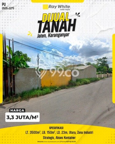 Tanah Dijual Lokasi Jaten Solo - Tanah Dijual Lokasi Jaten Solo -