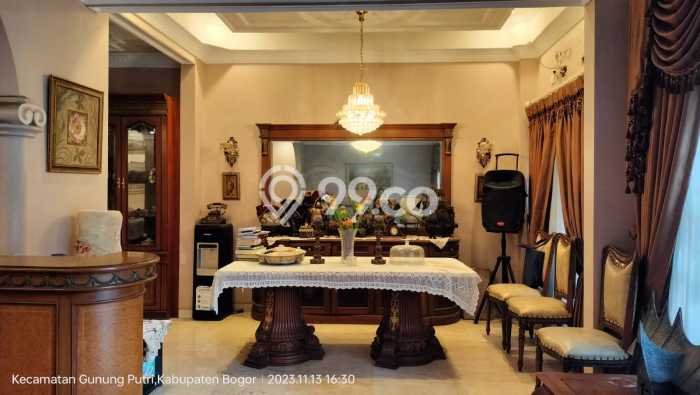Hunian Elit LB 550m2 Siap Huni Desain Elegan di Kota Wisata, Bogor Hunian Elit LB 550m2 Siap Huni Desain Elegan di Kota Wisata, Bogor