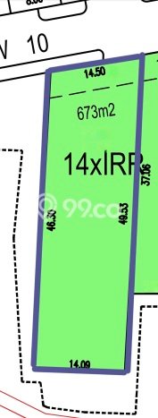Tanah Dijual di Tangerang Seluas 673m2 Strategis Tanah Dijual di Tangerang Seluas 673m2 Strategis