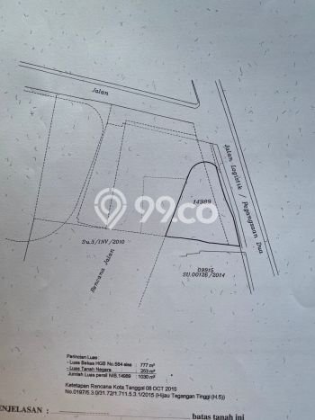 Tanah Kawasan , Luas 1000m2m², Area Strategis, Cocok untuk Properti Tanah Kawasan , Luas 1000m2m², Area Strategis, Cocok untuk Properti