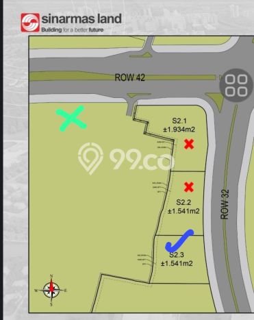 HARGA MENARIK! Tanah Kawasan BSD, Luas 1541m², Kawasan Berkembang HARGA MENARIK! Tanah Kawasan BSD, Luas 1541m², Kawasan Berkembang