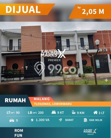 Rumah Modern Minimalis 9 Kamar Bisa Langsung Pindah di Lowokwaru Rumah Modern Minimalis 9 Kamar Bisa Langsung Pindah di Lowokwaru