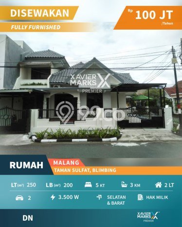 Disewakan Rumah Murah di Sulfat Malang Punya 5 KT Disewakan Rumah Murah di Sulfat Malang Punya 5 KT