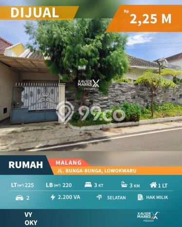 For Sale Rumah 3 Kamar Lokasi Ideal Bagus dan Strategis di Lowokwaru For Sale Rumah 3 Kamar Lokasi Ideal Bagus dan Strategis di Lowokwaru