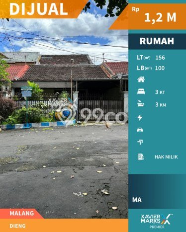 Hunian Nyaman Asri 3 KT Siap Huni di Dieng Malang Hunian Nyaman Asri 3 KT Siap Huni di Dieng Malang