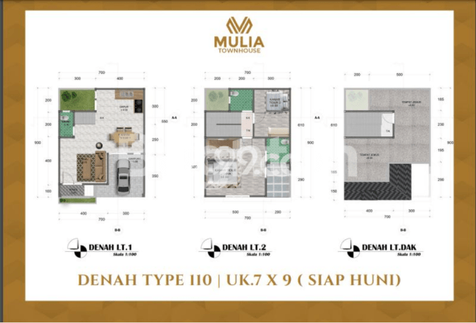 AREA PREMIUM! Vila di Medan Deli, Dimensi 54m², View Menarik sekitar AREA PREMIUM! Vila di Medan Deli, Dimensi 54m², View Menarik sekitar