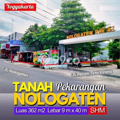 Tanah Kavling untuk Dijual di Depok Sleman 362m2 Tanah Kavling untuk Dijual di Depok Sleman 362m2