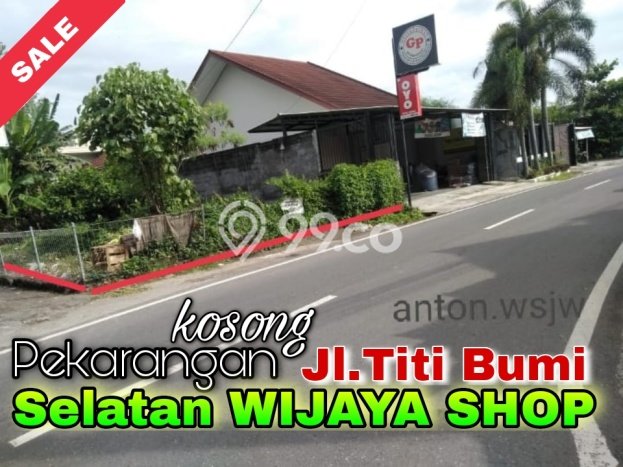 Lahan Kosong Dijual di Godean, Sleman, Luas 1312m2 Area Strategis Lahan Kosong Dijual di Godean, Sleman, Luas 1312m2 Area Strategis