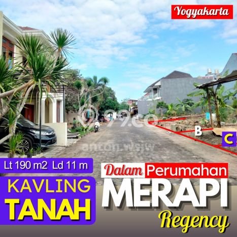 Tanah Kavling di Ngaglik Dijual dengan Luas 190m2 Tanah Kavling di Ngaglik Dijual dengan Luas 190m2