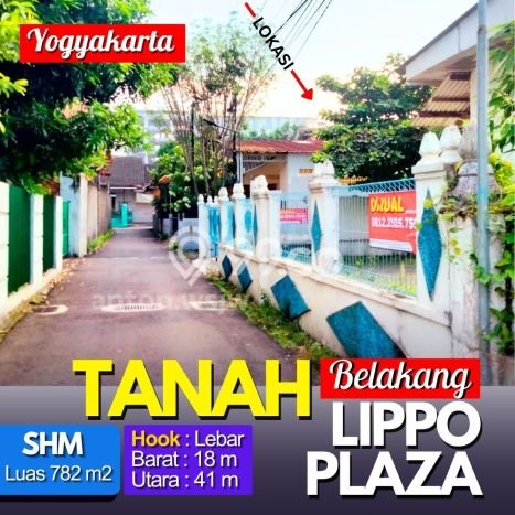 Tanah Kavling Dijual di Demangan, Yogyakarta dengan Luas Tanah 782m2 Tanah Kavling Dijual di Demangan, Yogyakarta dengan Luas Tanah 782m2