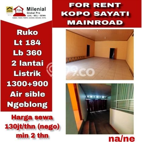 Disewakan Ruko di Kawasan Ramai Kopo Luas 360m2 Disewakan Ruko di Kawasan Ramai Kopo Luas 360m2