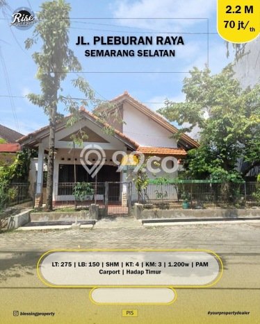 Hunian Cantik Minimalis Lb 150m2 di Pleburan, Semarang Hunian Cantik Minimalis Lb 150m2 di Pleburan, Semarang