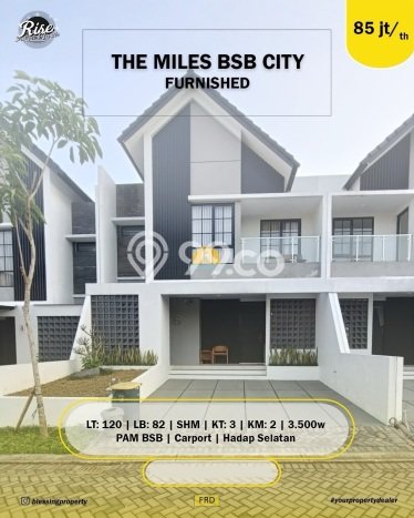 Rumah kawasan BSB City, 2 KM, Pemandangan Indah, Luas 120m2m² Bangunan 82m2m² Rumah kawasan BSB City, 2 KM, Pemandangan Indah, Luas 120m2m² Bangunan 82m2m²