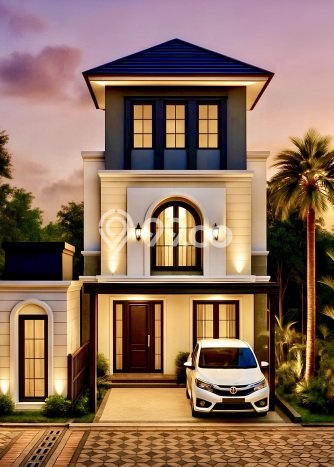 Hunian Cantik Modern Lb 80m2 di Tembalang, Semarang Hunian Cantik Modern Lb 80m2 di Tembalang, Semarang