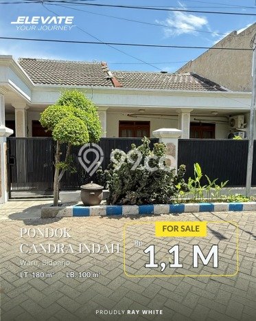 Dijual Hunian Rumah Terawat 4 KT di Pondok Tjandra, Sidoarjo Dijual Hunian Rumah Terawat 4 KT di Pondok Tjandra, Sidoarjo