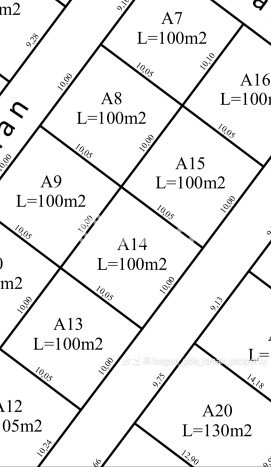 Tanah di Kedungu, Luas 100m2m², Akses Strategis Tanah di Kedungu, Luas 100m2m², Akses Strategis