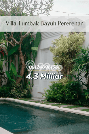 Vila Berkembang di , Luas 225m2m², Dekat mudah Badung, Badung Vila Berkembang di , Luas 225m2m², Dekat mudah Badung, Badung