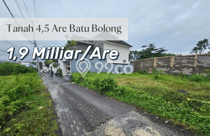 Lahan Dijual Lokasi Strategis di Badung dengan Luas 450m2 Lahan Dijual Lokasi Strategis di Badung dengan Luas 450m2
