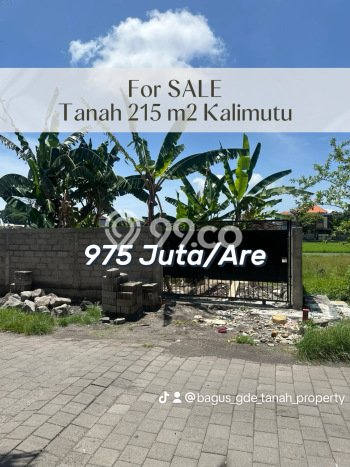Tanah Kawasan Bisnis di Denpasar Barat, Luas 215m2m², Cocok untuk Pengembangan Tanah Kawasan Bisnis di Denpasar Barat, Luas 215m2m², Cocok untuk Pengembangan