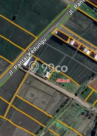 Dijual Tanah Lokasi Kedungu, Tabanan Seluas 452m2 Dijual Tanah Lokasi Kedungu, Tabanan Seluas 452m2