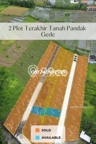 Tanah Kavling Dijual di Pandakgede, Tabanan dengan Luas Tanah 100m2 Tanah Kavling Dijual di Pandakgede, Tabanan dengan Luas Tanah 100m2