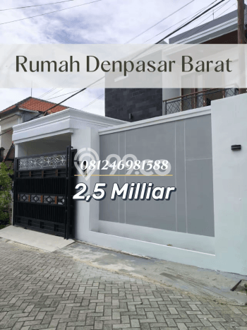 Dijual Rumah 3 Kamar Lokasi Ideal Nyaman dan Strategis di Denpasar Barat Dijual Rumah 3 Kamar Lokasi Ideal Nyaman dan Strategis di Denpasar Barat