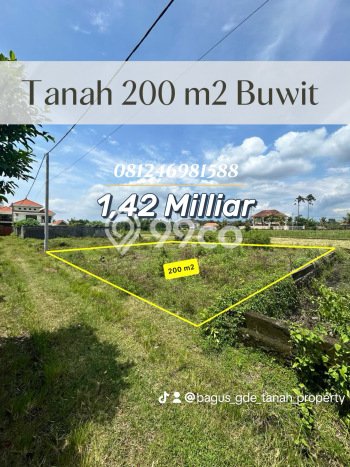 Dijual Tanah di Tabanan, Luas 200m2 SHM Dijual Tanah di Tabanan, Luas 200m2 SHM