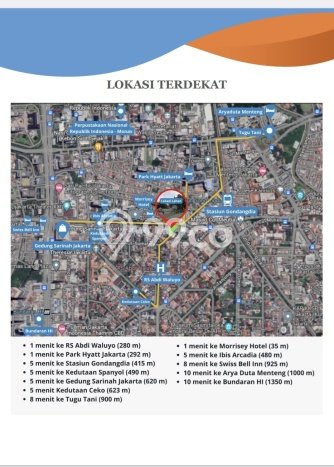 Untuk Dijual Tanah di Menteng Jakarta Pusat Luas 1012m2 SHM Untuk Dijual Tanah di Menteng Jakarta Pusat Luas 1012m2 SHM