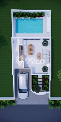 Dijual Rumah Modern 2 KT di Jimbaran, Badung Dijual Rumah Modern 2 KT di Jimbaran, Badung