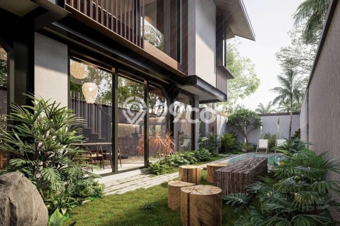 Rumah Modern 2 KT LT 120m2 di Canggu Rumah Modern 2 KT LT 120m2 di Canggu