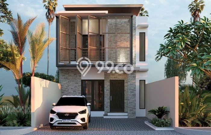 Rumah Minimalis 3 Kamar LT 85m2 di Renon Rumah Minimalis 3 Kamar LT 85m2 di Renon