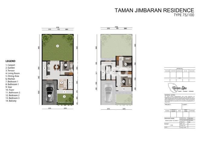 Rumah Nyaman dengan 3 Kamar Tidur dan 3 Kamar Mandi di Kawasan Jimbaran, Badung Rumah Nyaman dengan 3 Kamar Tidur dan 3 Kamar Mandi di Kawasan Jimbaran, Badung