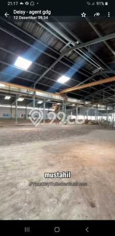 Gudang Disewa di Tangerang dengan LB 5300m2 Area Komersial Ramai Gudang Disewa di Tangerang dengan LB 5300m2 Area Komersial Ramai