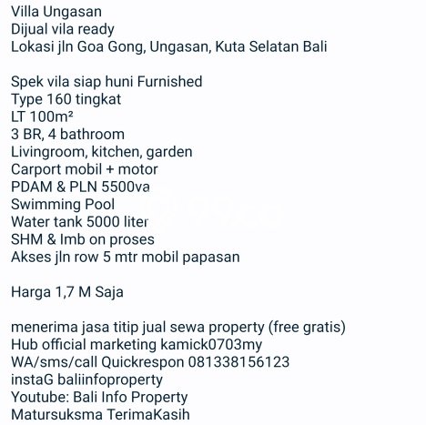 LOKASI TERBAIK! Vila Kawasan , Dimensi 100m2m², Lingkungan Asri dan aman LOKASI TERBAIK! Vila Kawasan , Dimensi 100m2m², Lingkungan Asri dan aman