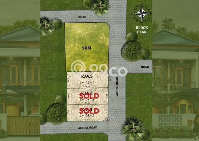 Rumah Modern 3 KT LT 109m2 di Sidakarya Rumah Modern 3 KT LT 109m2 di Sidakarya