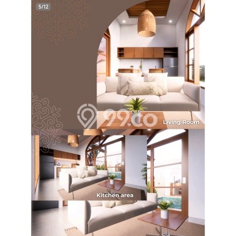 Vila Kawasan , Area 120m2m², Dekat dengan fasilitas umum Vila Kawasan , Area 120m2m², Dekat dengan fasilitas umum