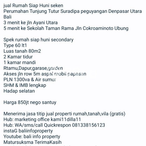 DIJUAL CEPAT! Rumah Premium di , Denpasar, LT 80m2m² Bangunan 60m2m² Bisa Nego! DIJUAL CEPAT! Rumah Premium di , Denpasar, LT 80m2m² Bangunan 60m2m² Bisa Nego!