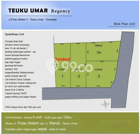Rumah Luas Asri 3 KT Siap Huni di Teuku Umar Denpasar Rumah Luas Asri 3 KT Siap Huni di Teuku Umar Denpasar