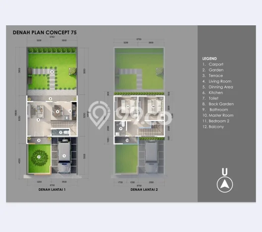 Rumah Modern 3 KT di Puri Gading Badung Full Furnished Rumah Modern 3 KT di Puri Gading Badung Full Furnished