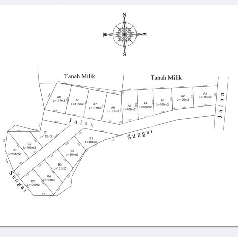 Dijual Tanah 100m2 di Taman Griya, Badung Dijual Tanah 100m2 di Taman Griya, Badung