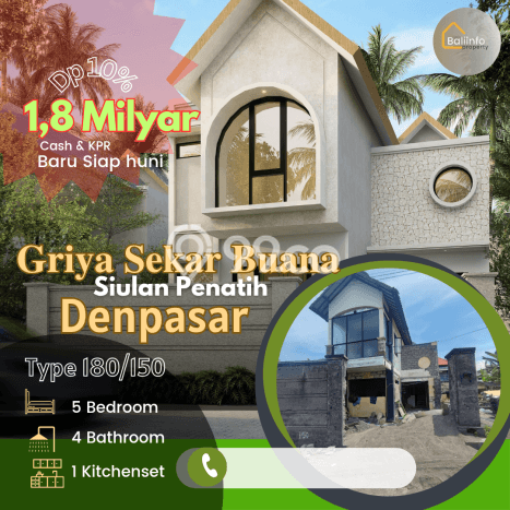 Rumah Strategis , Denpasar, Luas 150m2m² LB 180m2m² Rumah Strategis , Denpasar, Luas 150m2m² LB 180m2m²