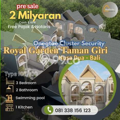 Hunian Nyaman Asri 3 KT Siap Huni di Nusa Dua Badung Hunian Nyaman Asri 3 KT Siap Huni di Nusa Dua Badung