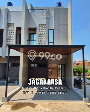 Rumah Modern Cantik 3 KT Siap Huni di Jagakarsa Rumah Modern Cantik 3 KT Siap Huni di Jagakarsa