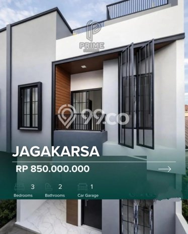 Dijual Rumah 3 Kamar Lokasi Ideal Bagus dan Strategis di Jagakarsa Dijual Rumah 3 Kamar Lokasi Ideal Bagus dan Strategis di Jagakarsa